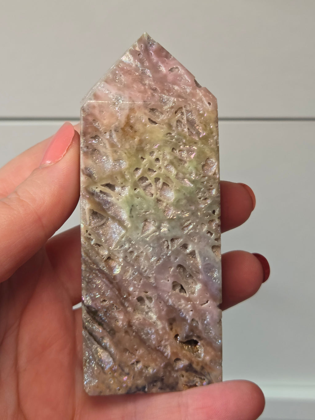 Aura Sphelerite crystal tower