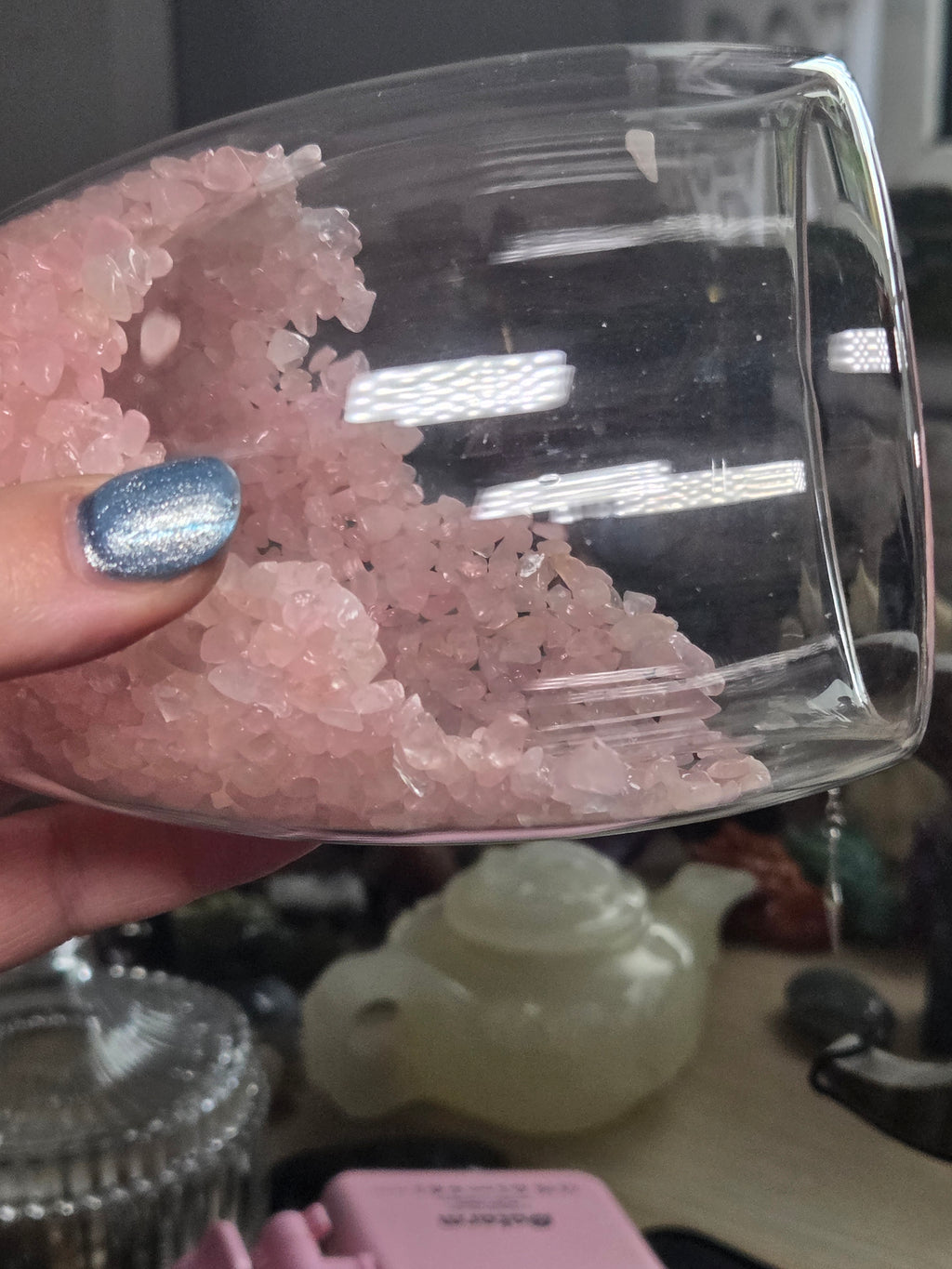 Crystal chip glasses