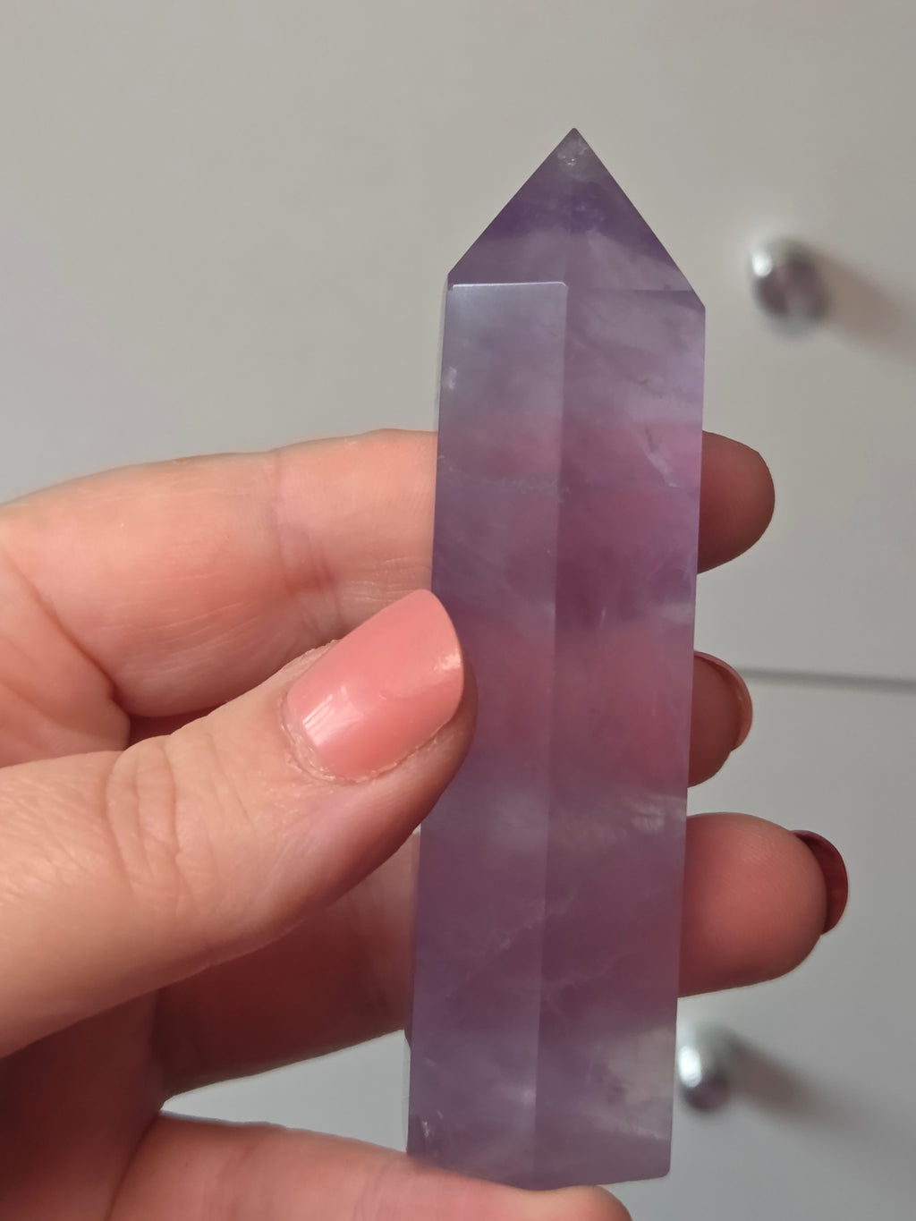 Amethyst crystal tower