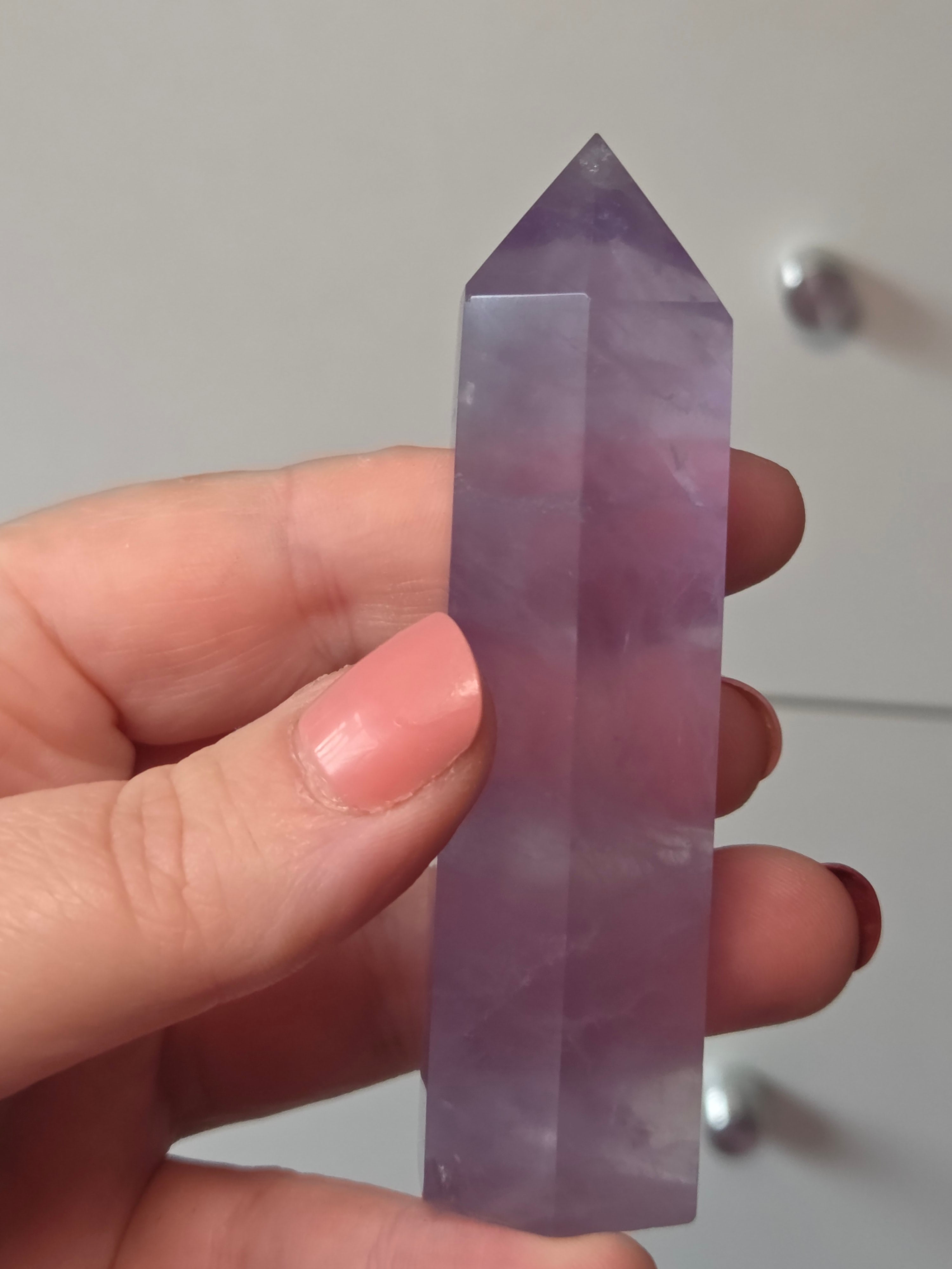 Amethyst crystal tower