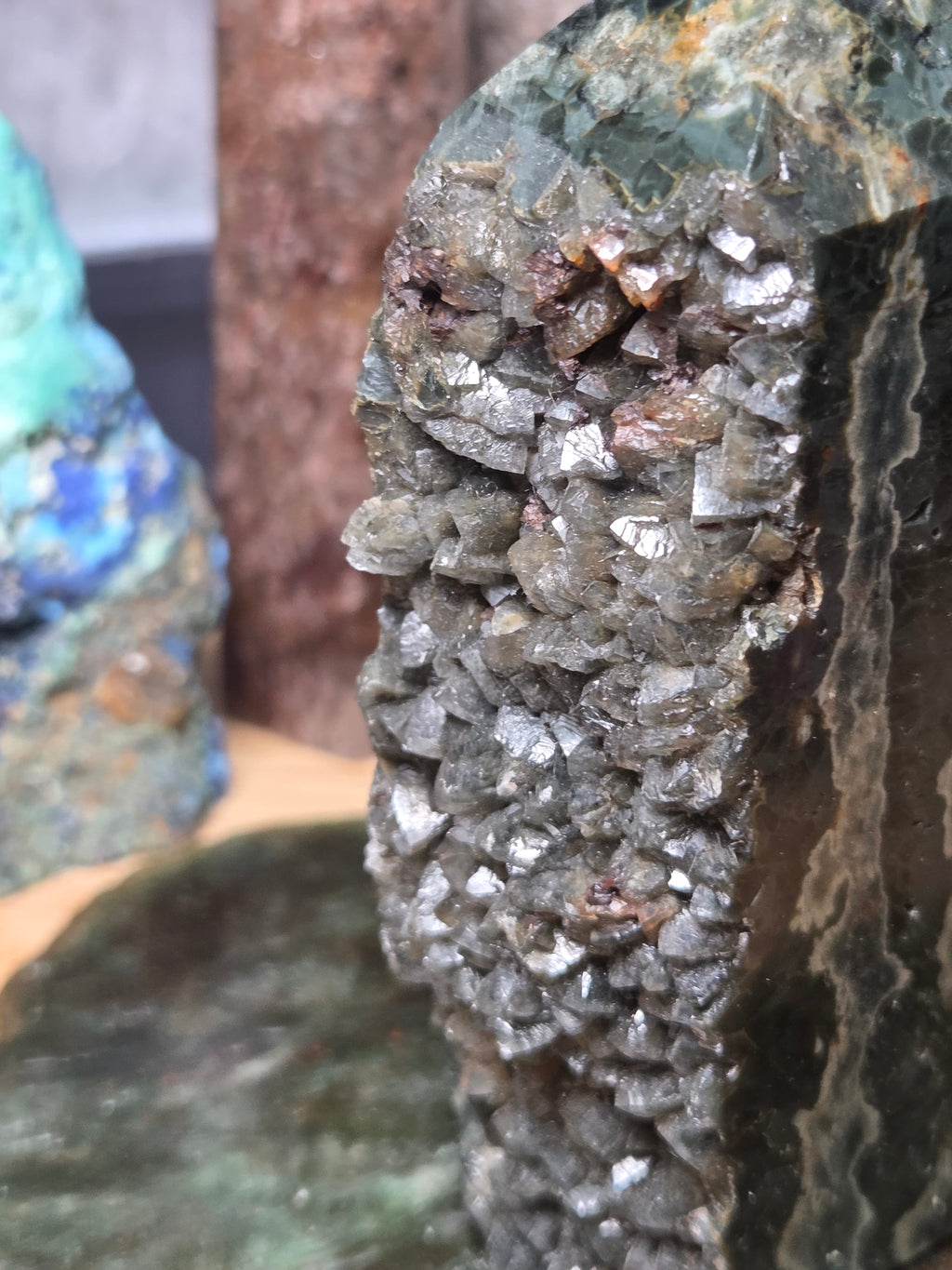Raw Ocean Jasper crystal tower