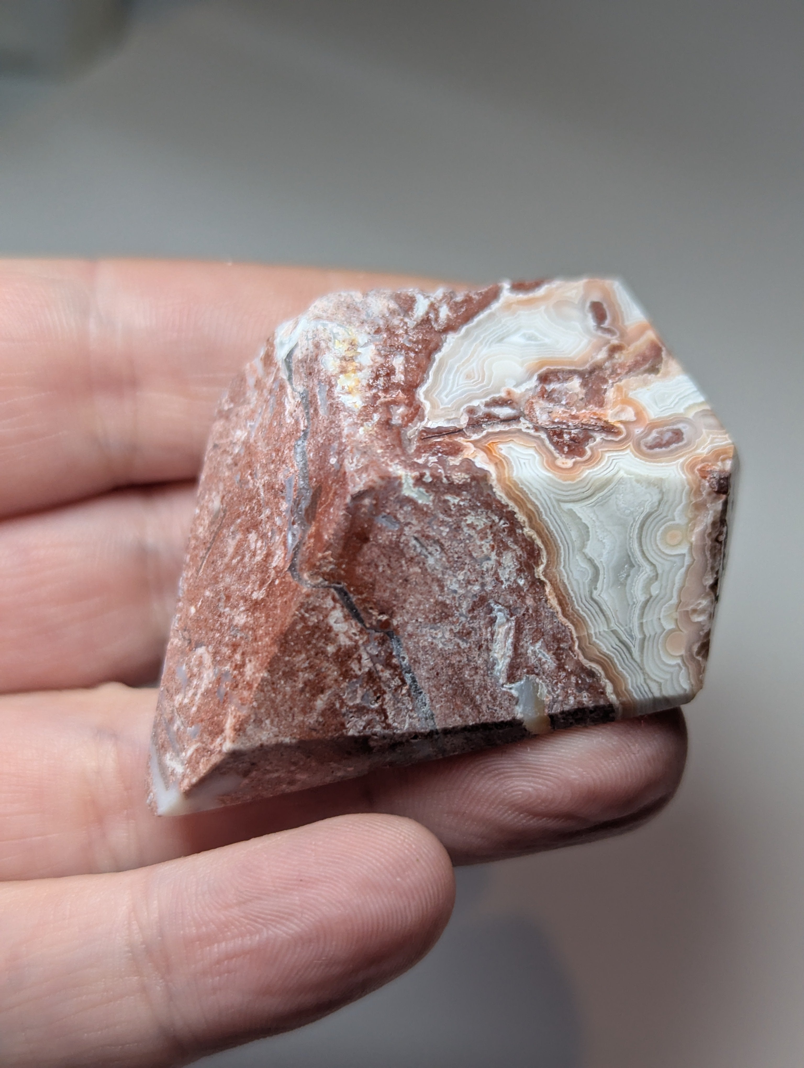 Mexican crazy lace agate freeform