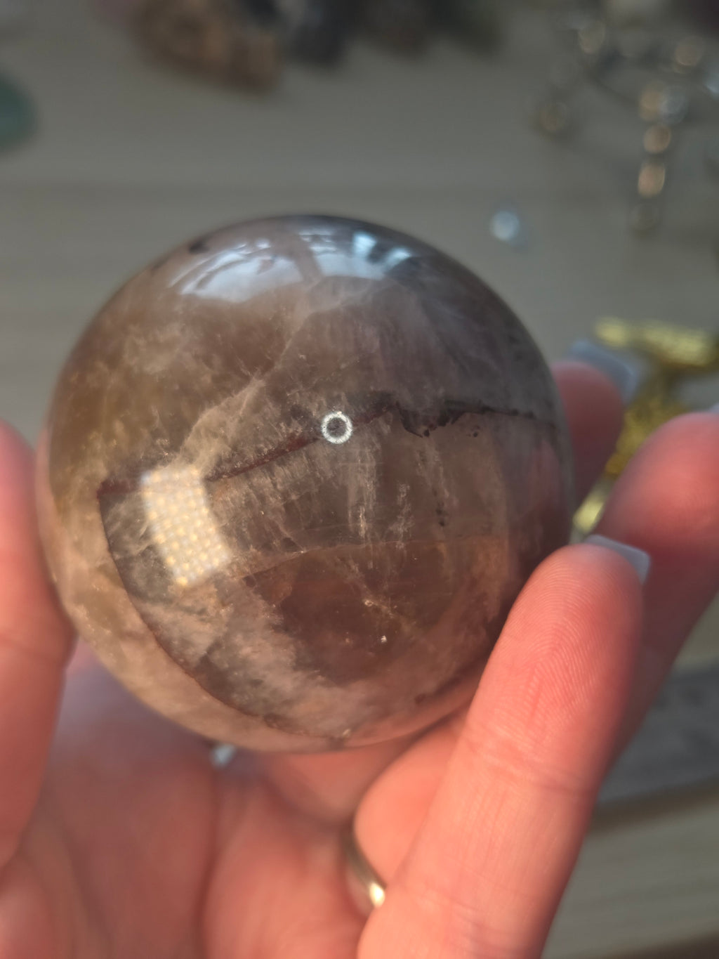 Grade AAAA Auralite-23 sphere