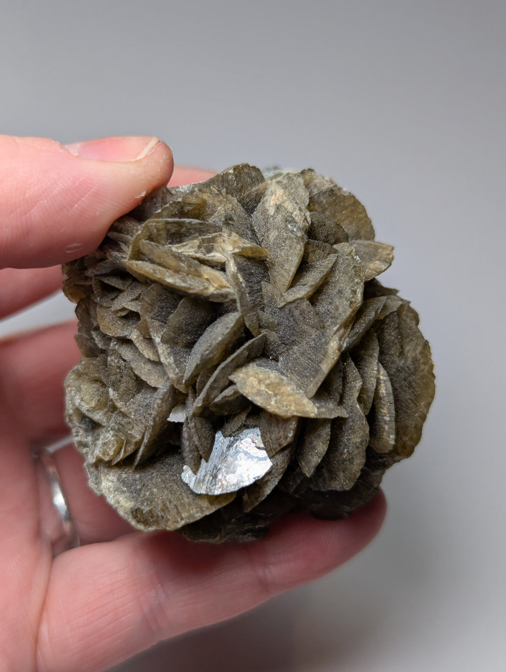 Iridescent Siderite crystal  specimen  from Kosovo