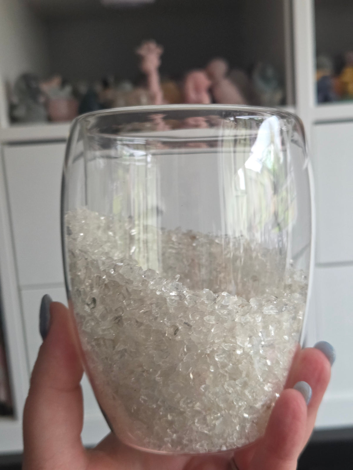 Crystal chip glasses