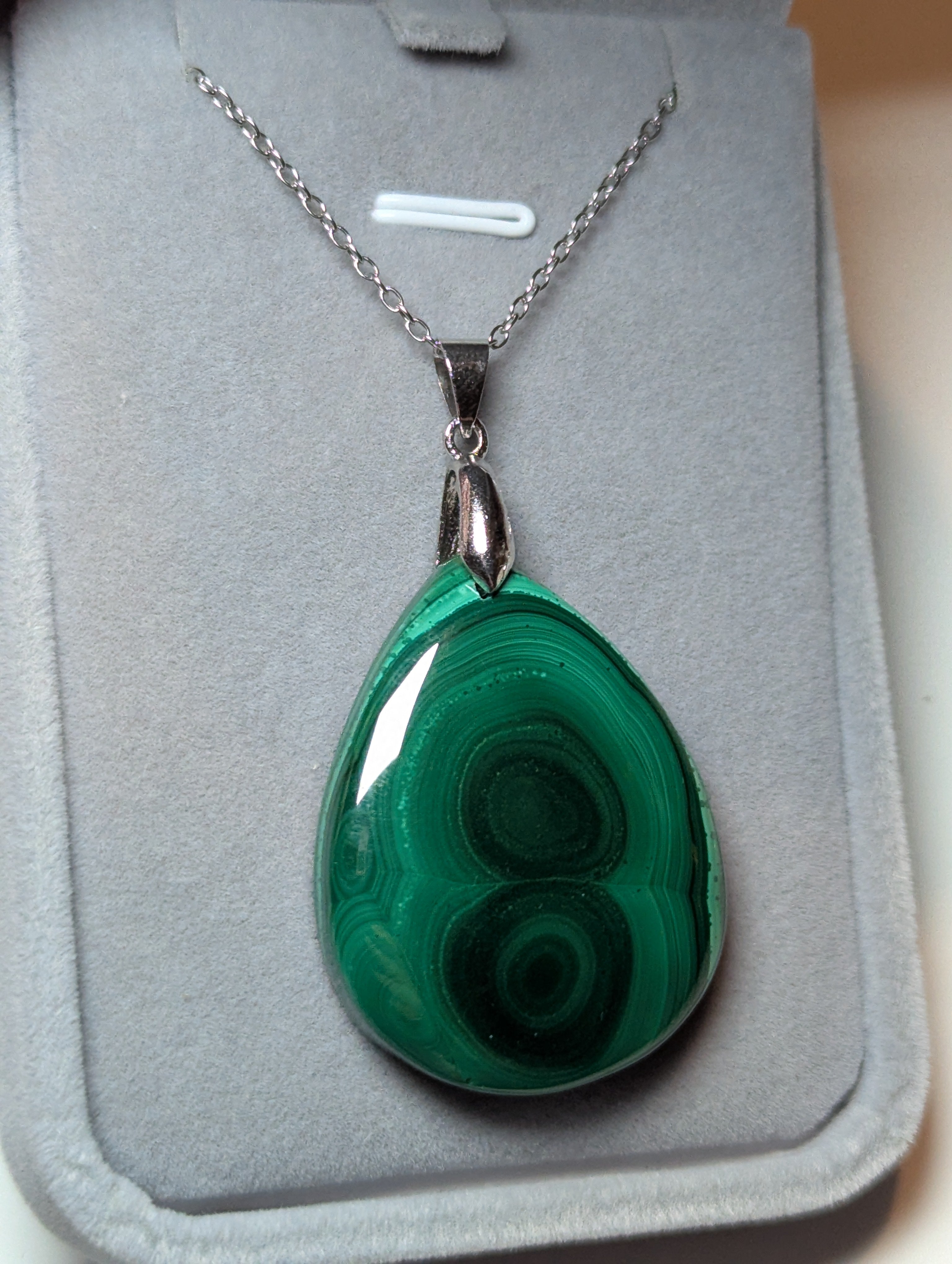 Malicite crystal handmade necklace