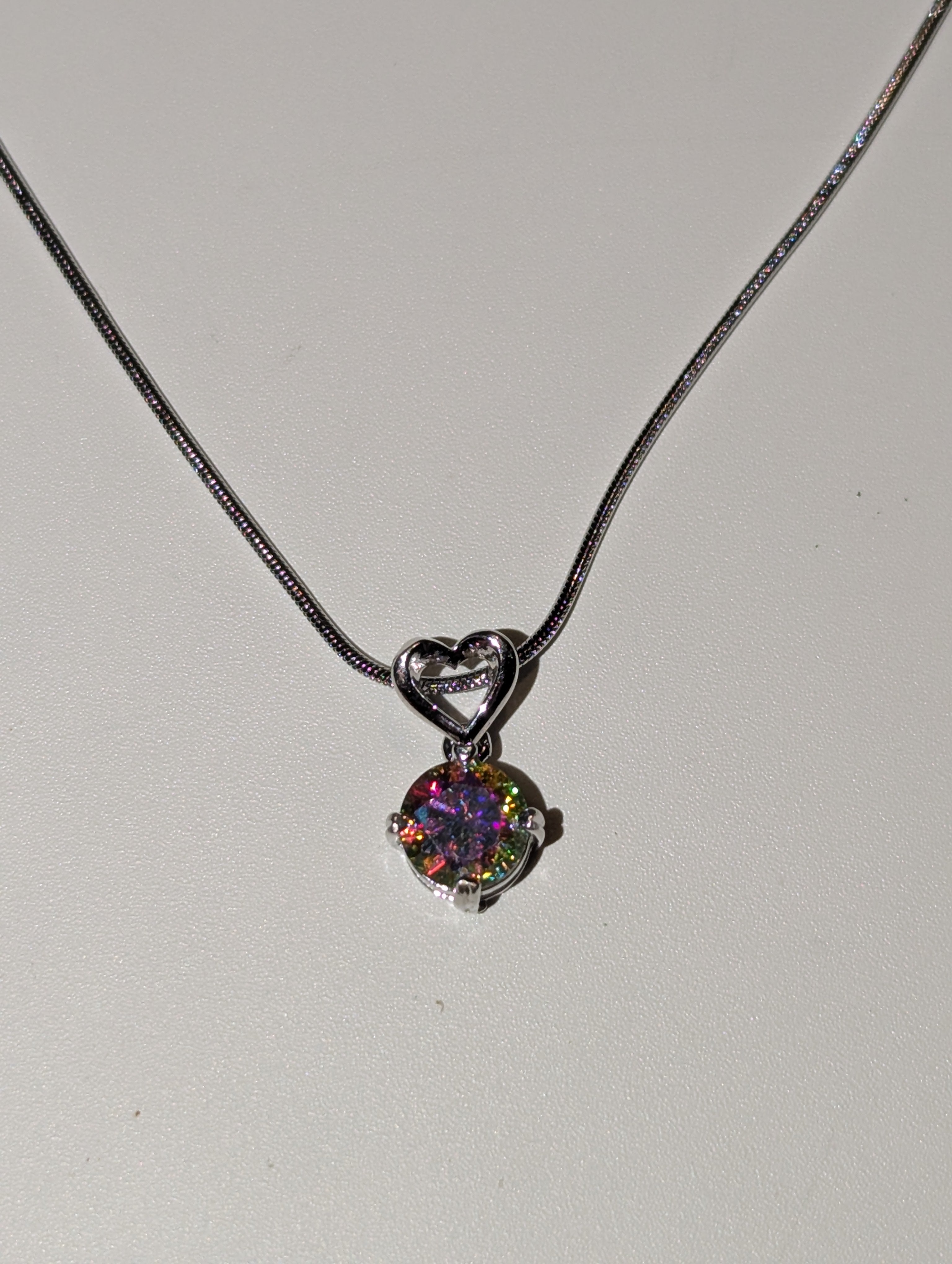Moissanite diamond S295 necklace