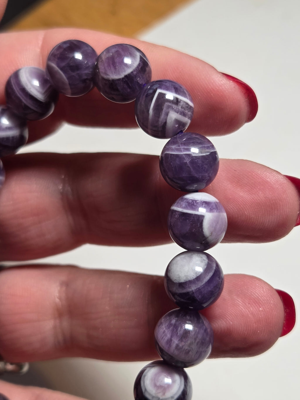 Stunning dream Amethyst crystal bracelet
