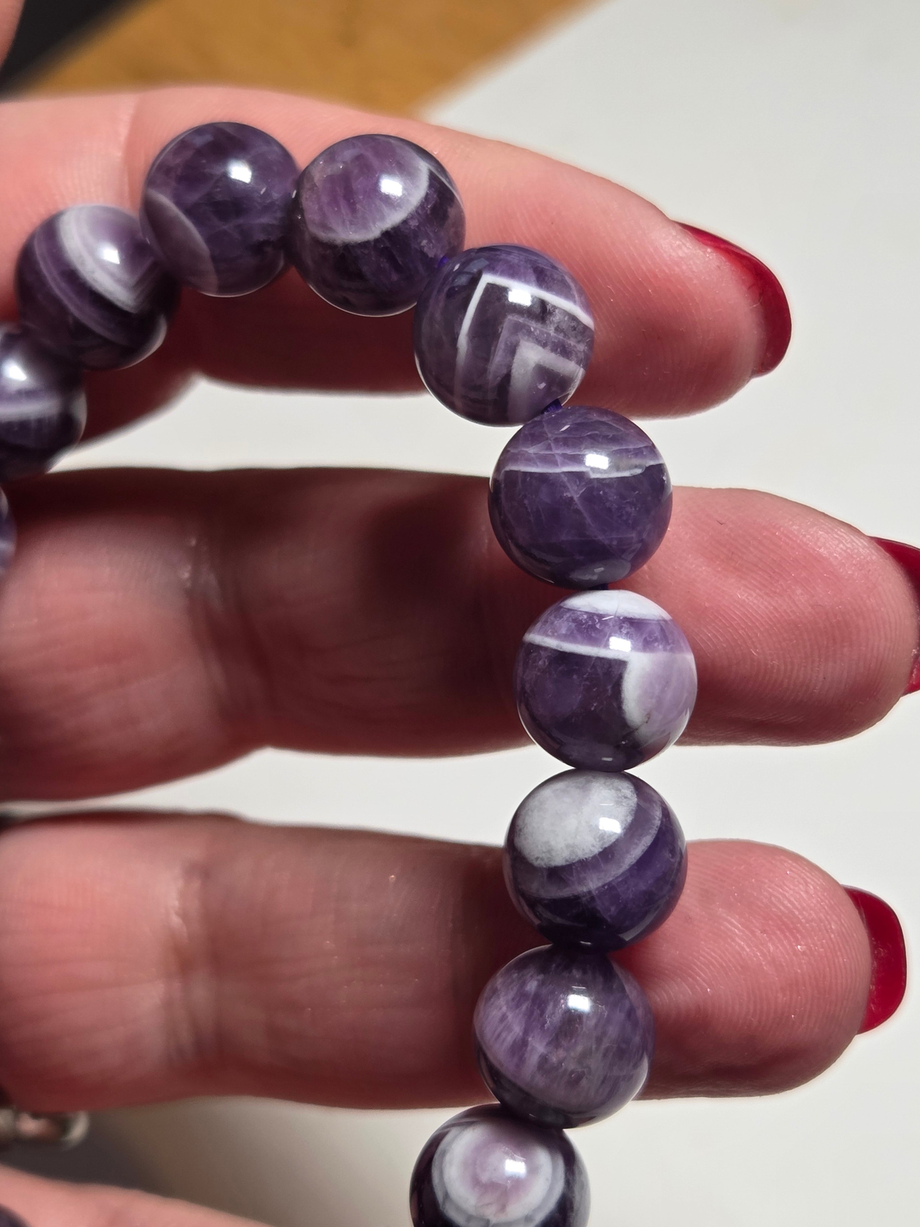 Stunning dream Amethyst crystal bracelet
