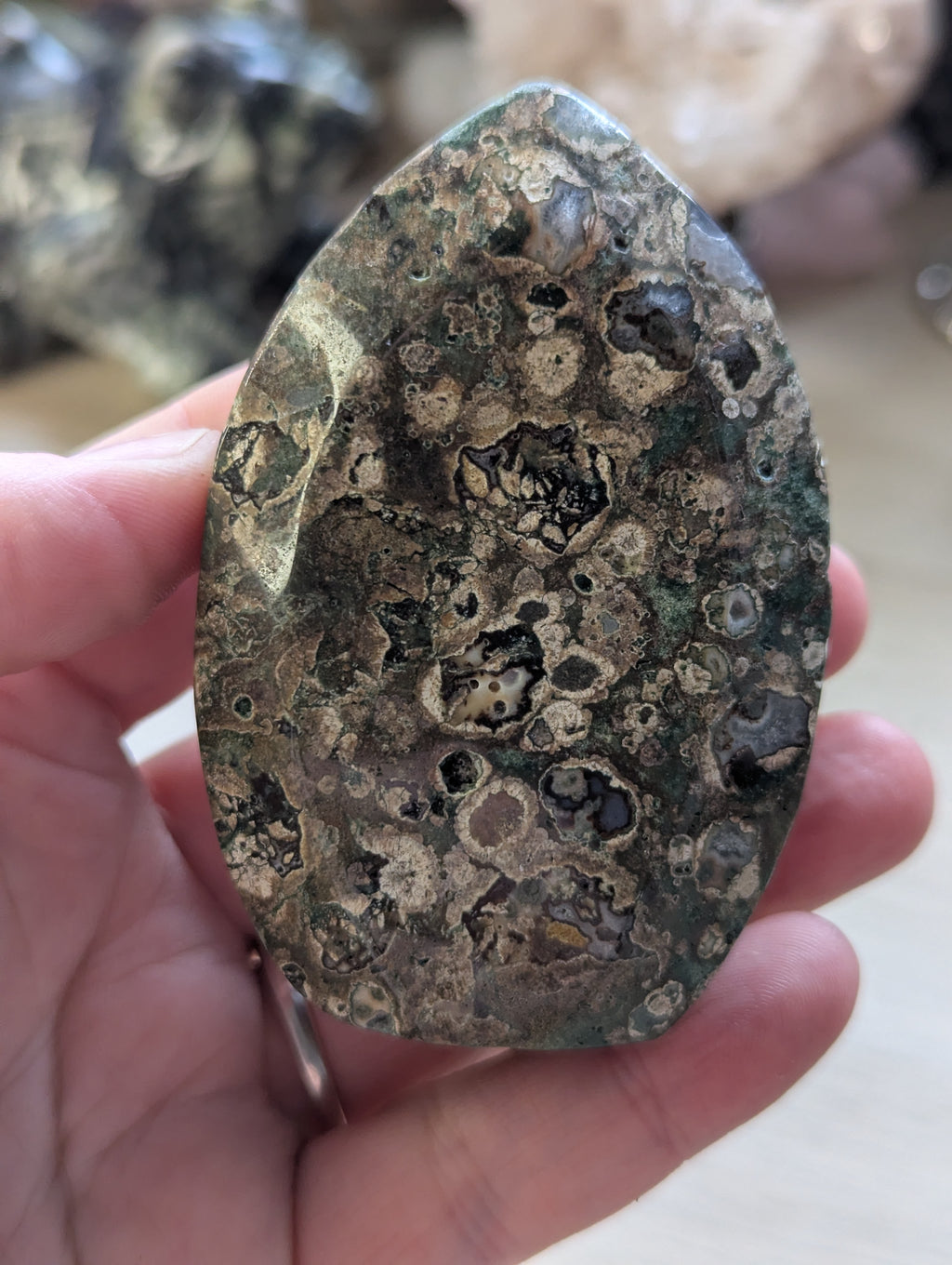 Thousand Eye Jasper Tear drop