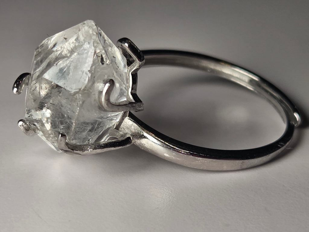 Hekamiah diamond Adjustable banded S295 Ring