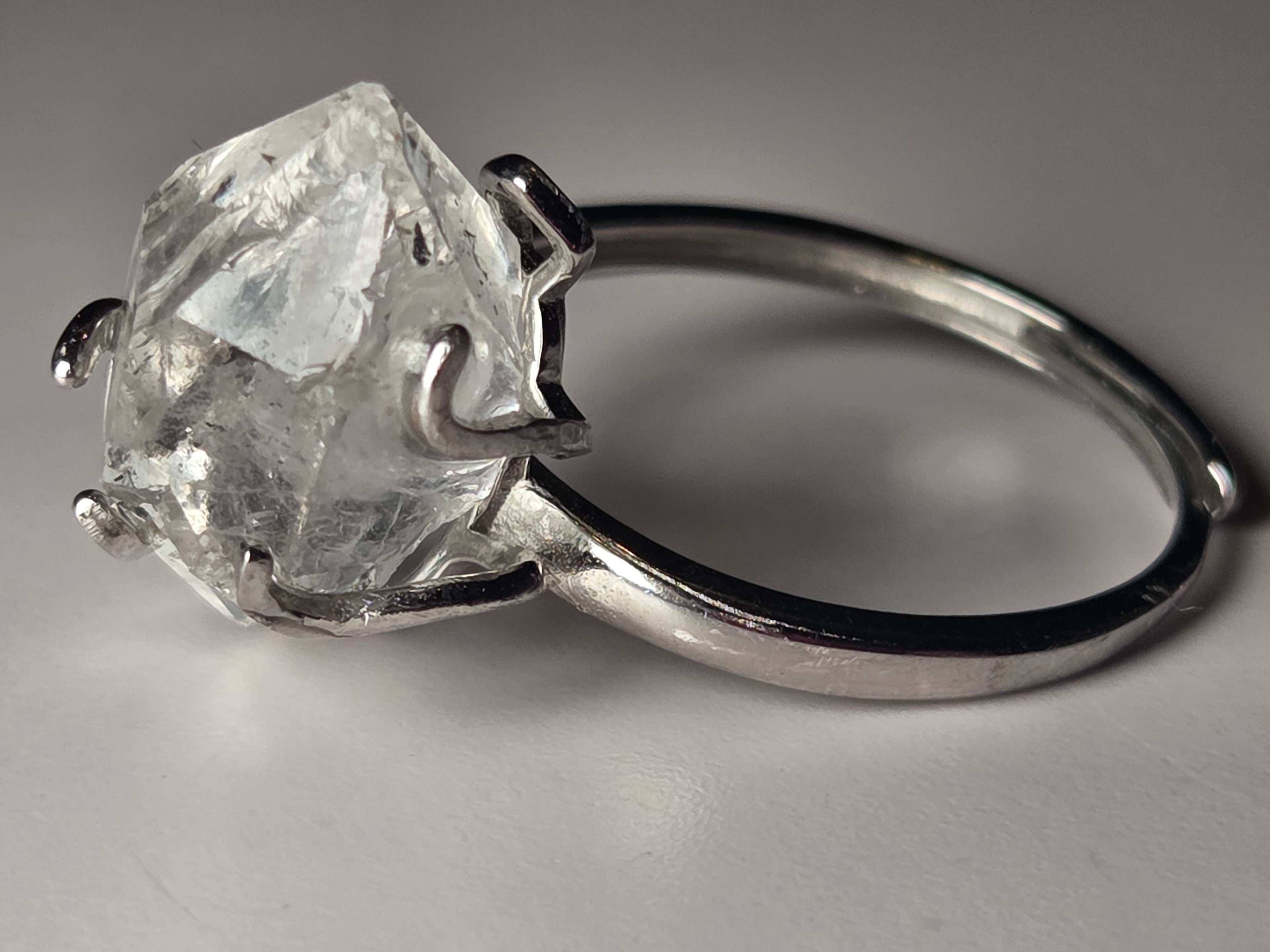 Hekamiah diamond Adjustable banded S295 Ring