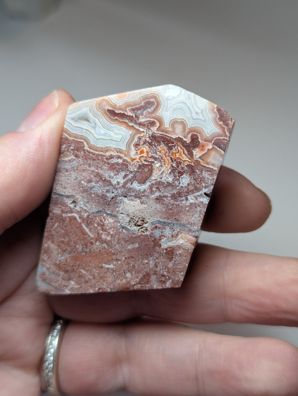 Mexican crazy lace agate freeform