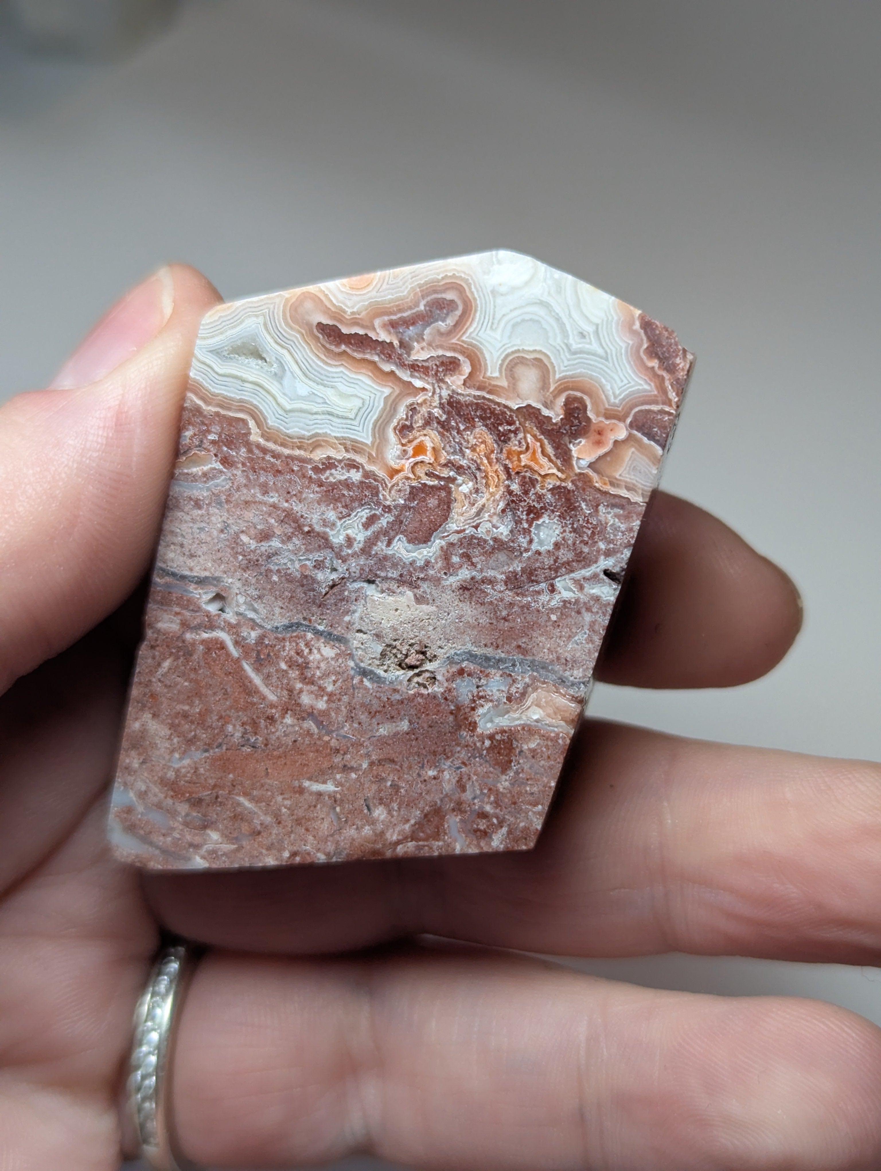 Mexican crazy lace agate freeform