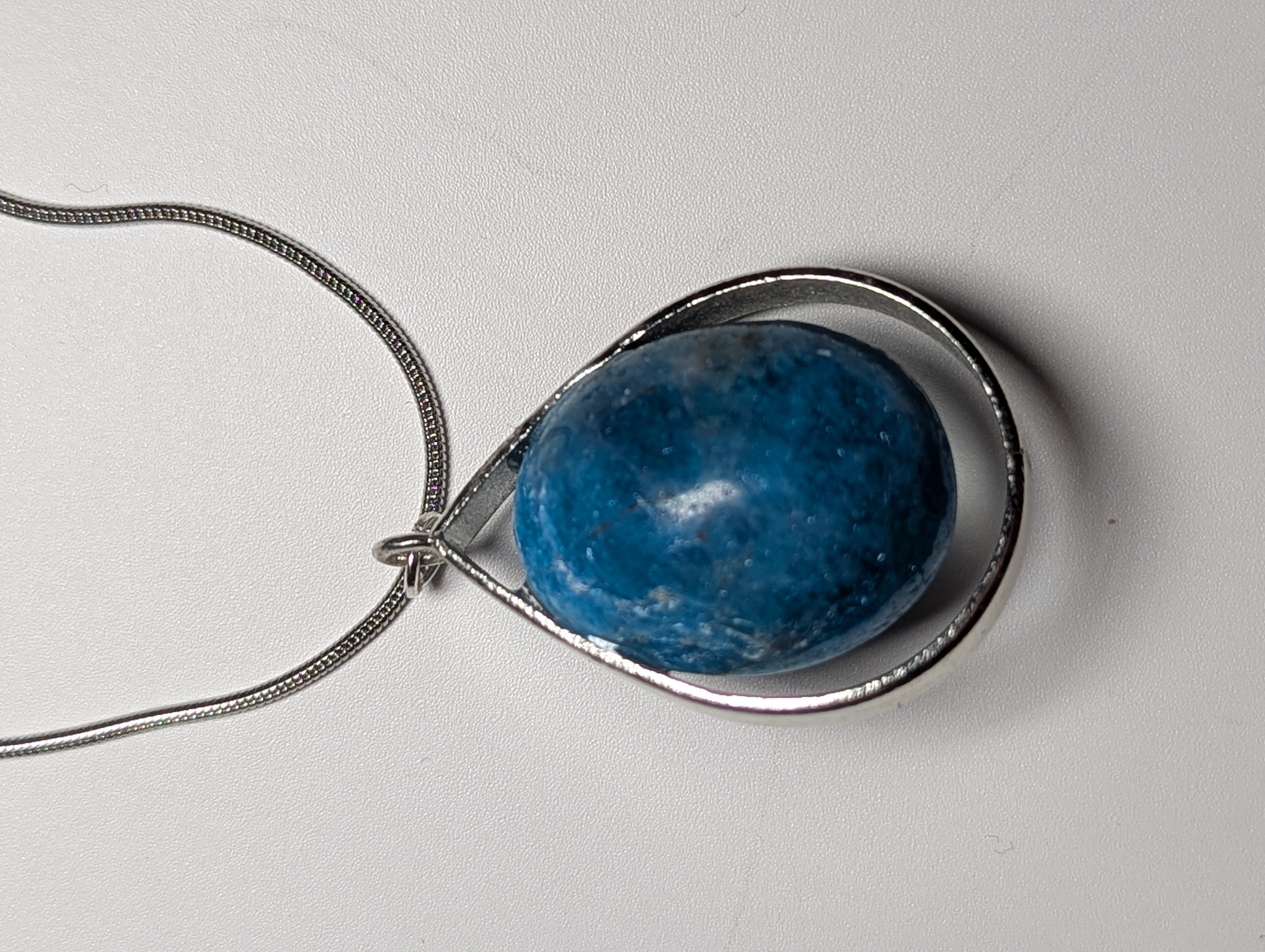 Apatite crystal handmade necklace