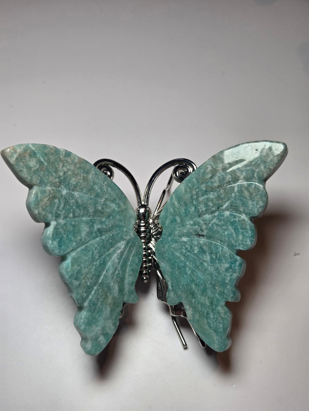 Amazonite crystal butterfly