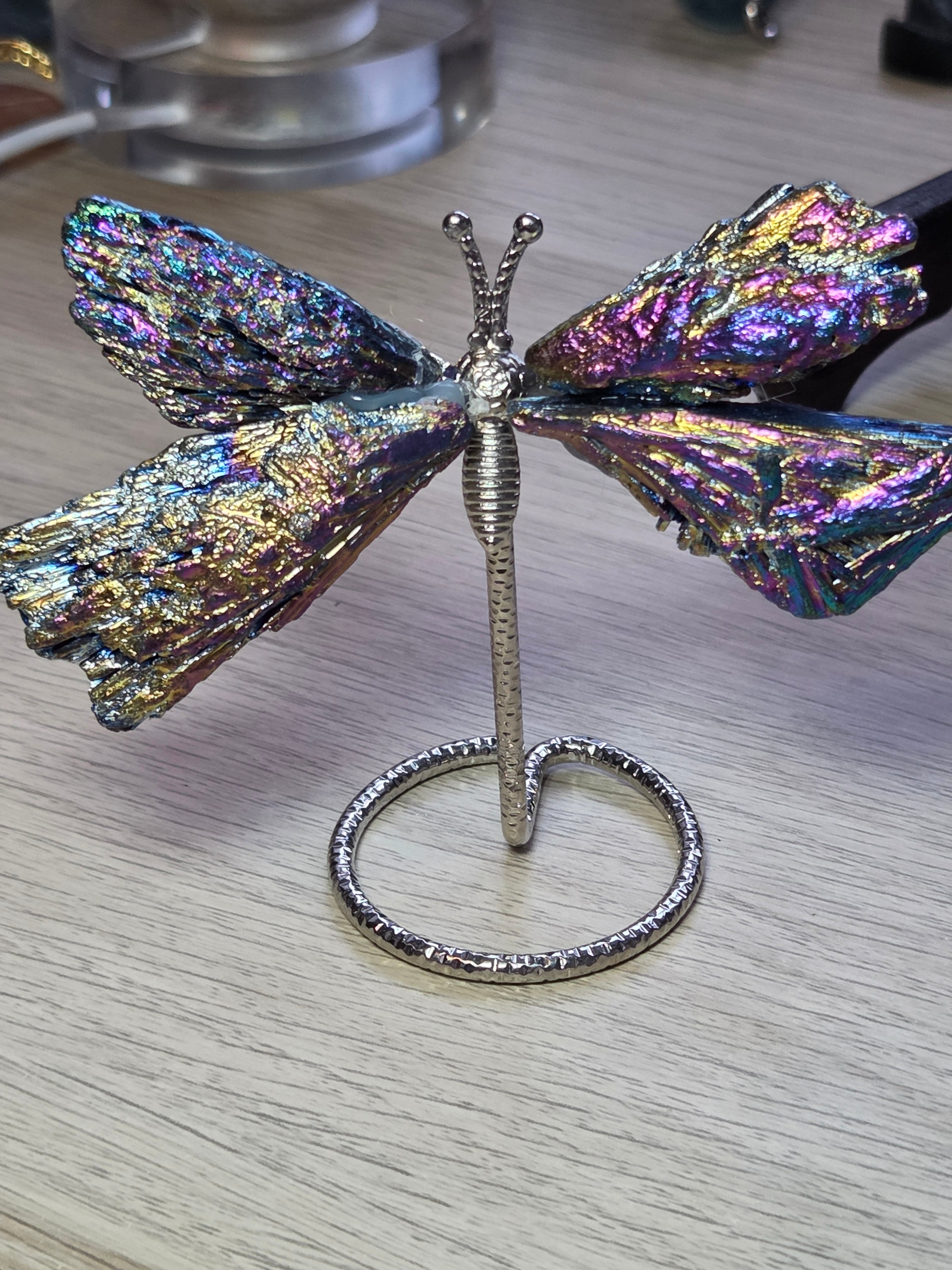Aura  Kyanite crystal butterfly