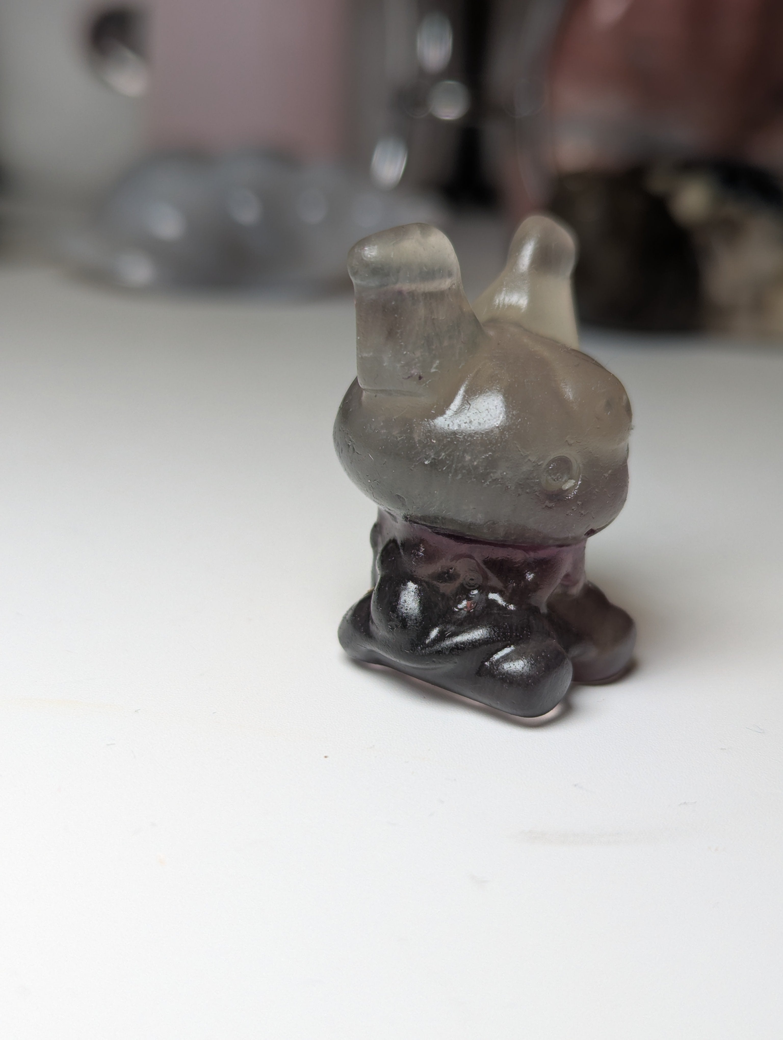 Flourite crystal kurami carving