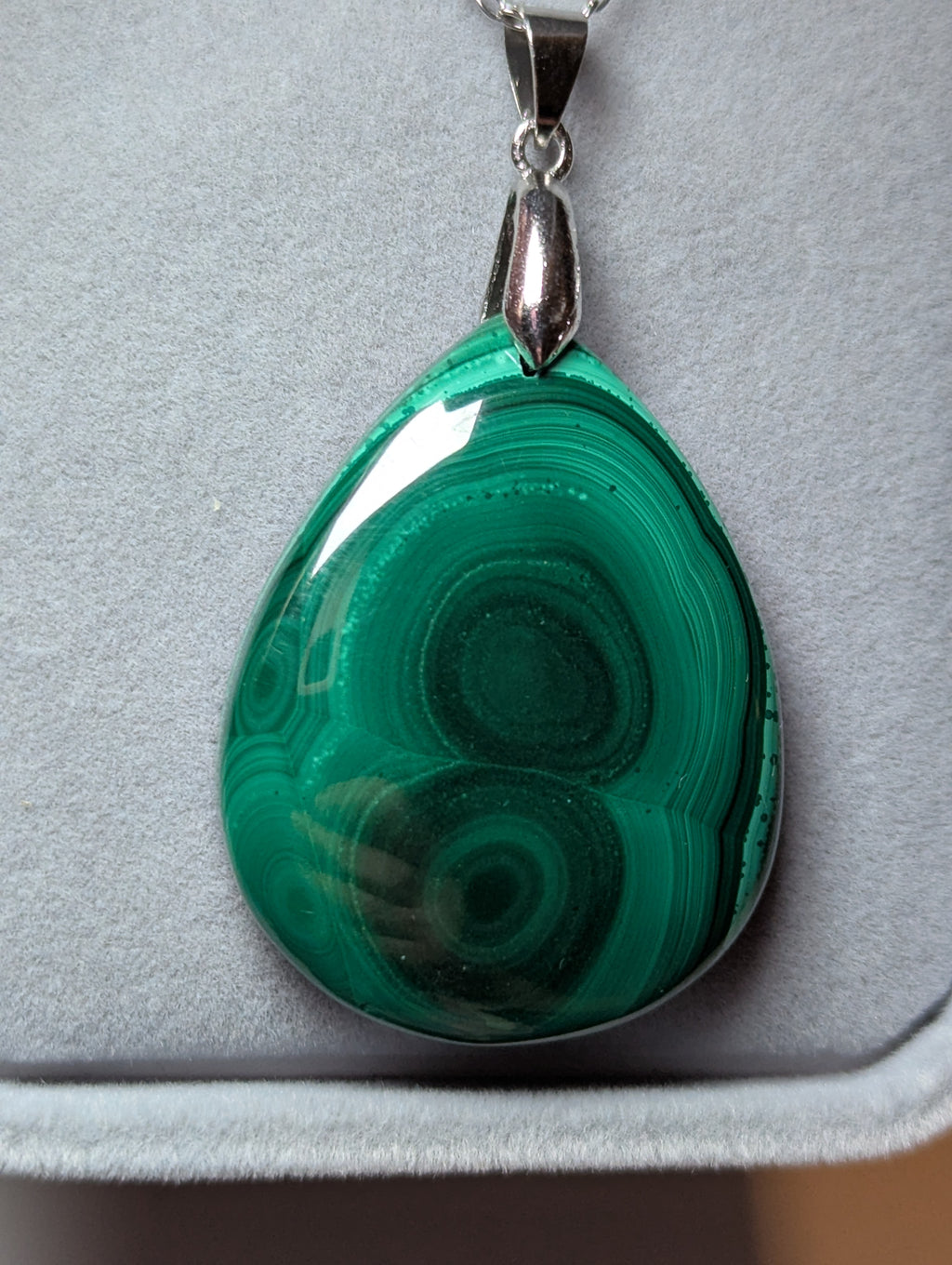 Malicite crystal handmade necklace