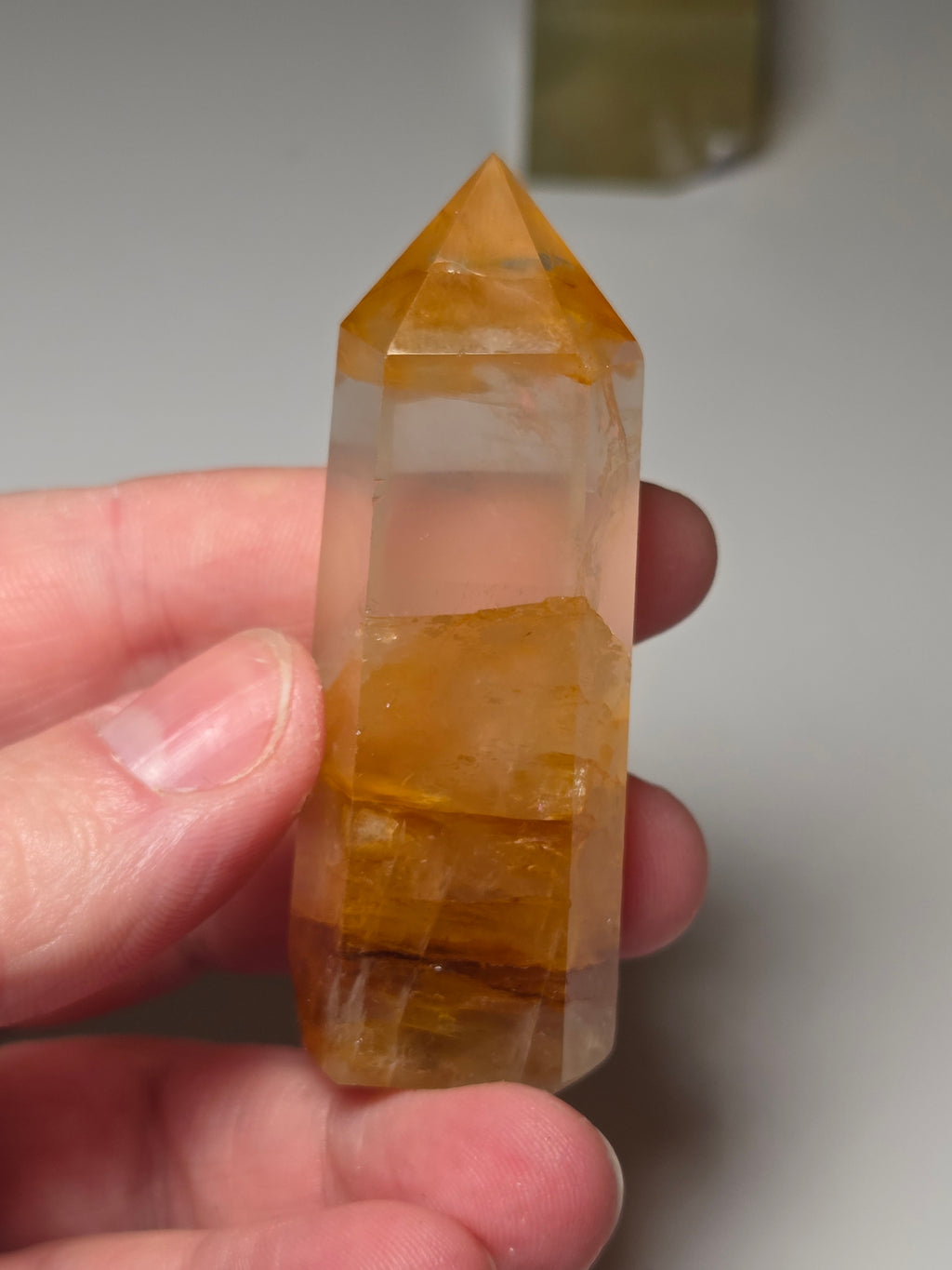 Grade AA Golden Healer crystal tower