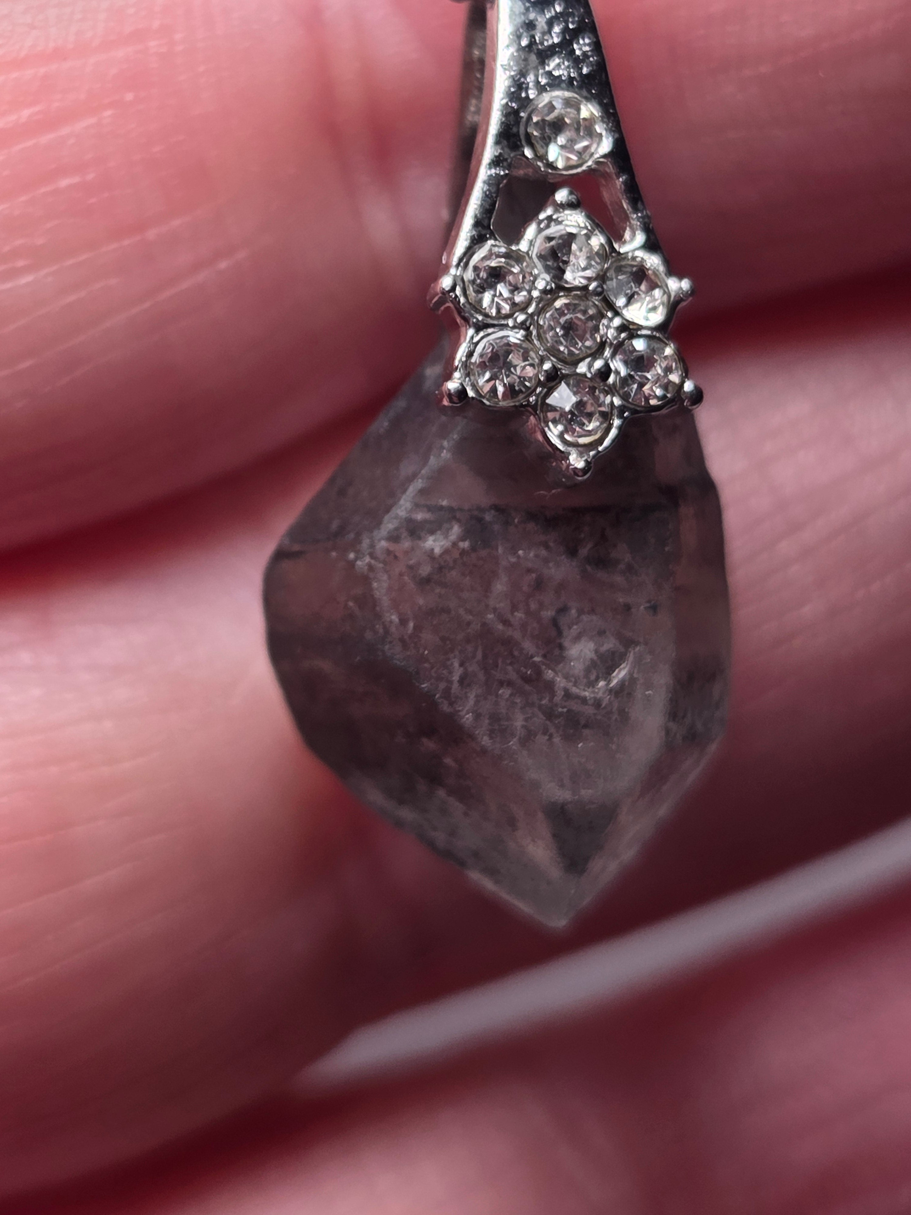 Hekamiah diamond handmade necklace