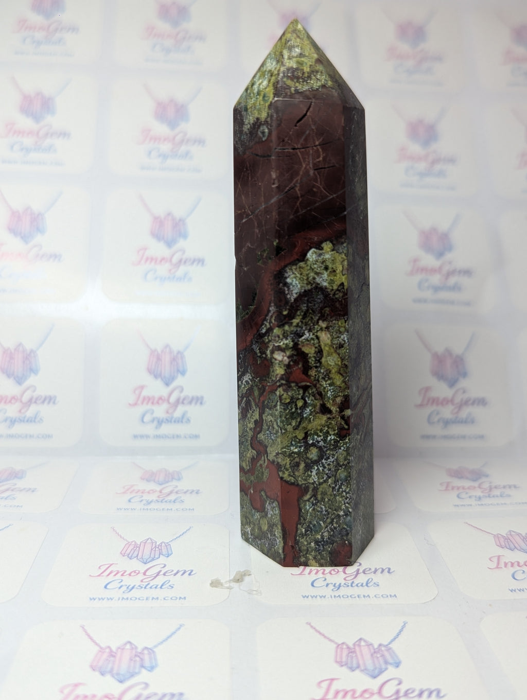 Dragon blood stone crystal tower