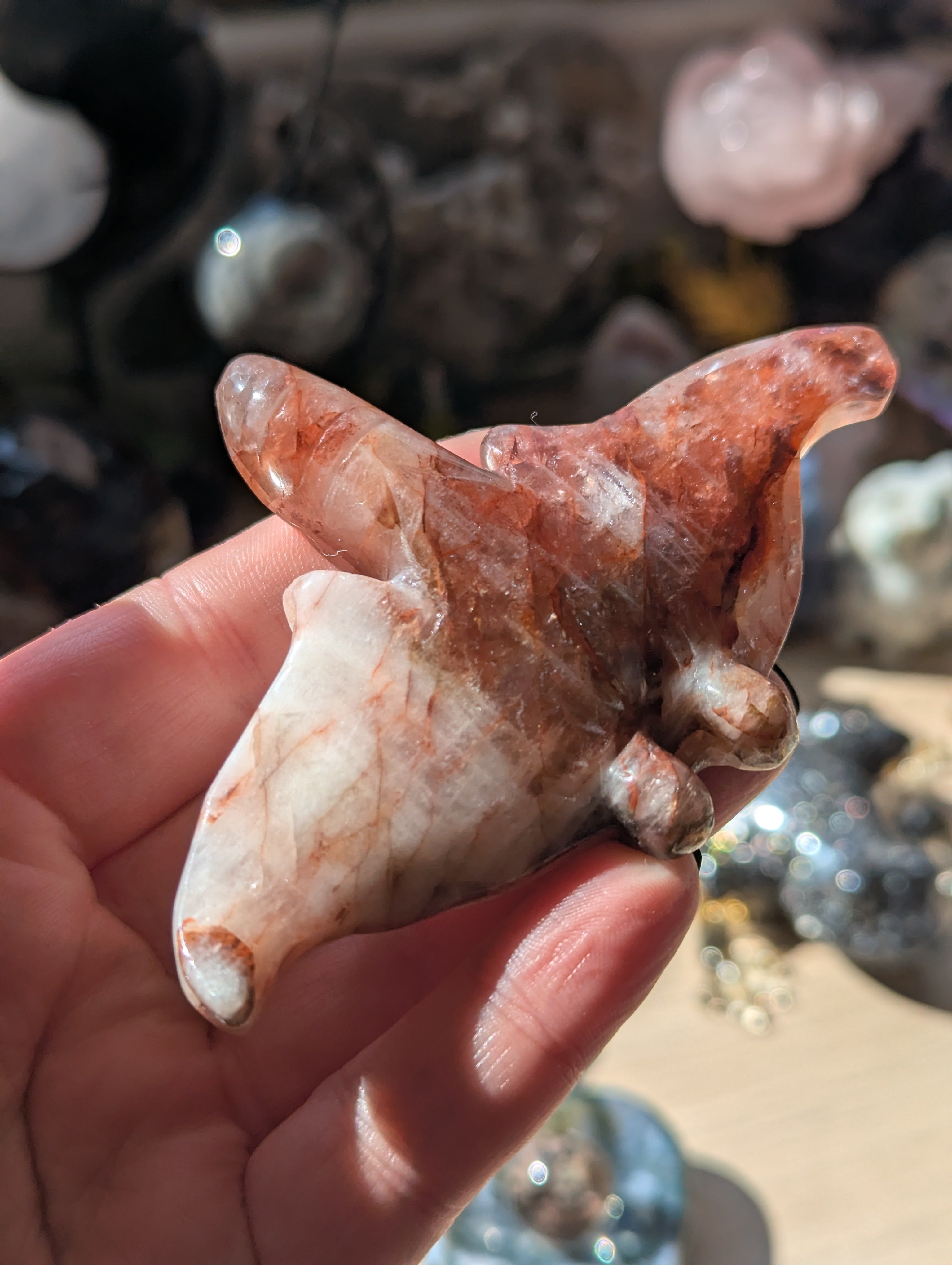 Stingray carving