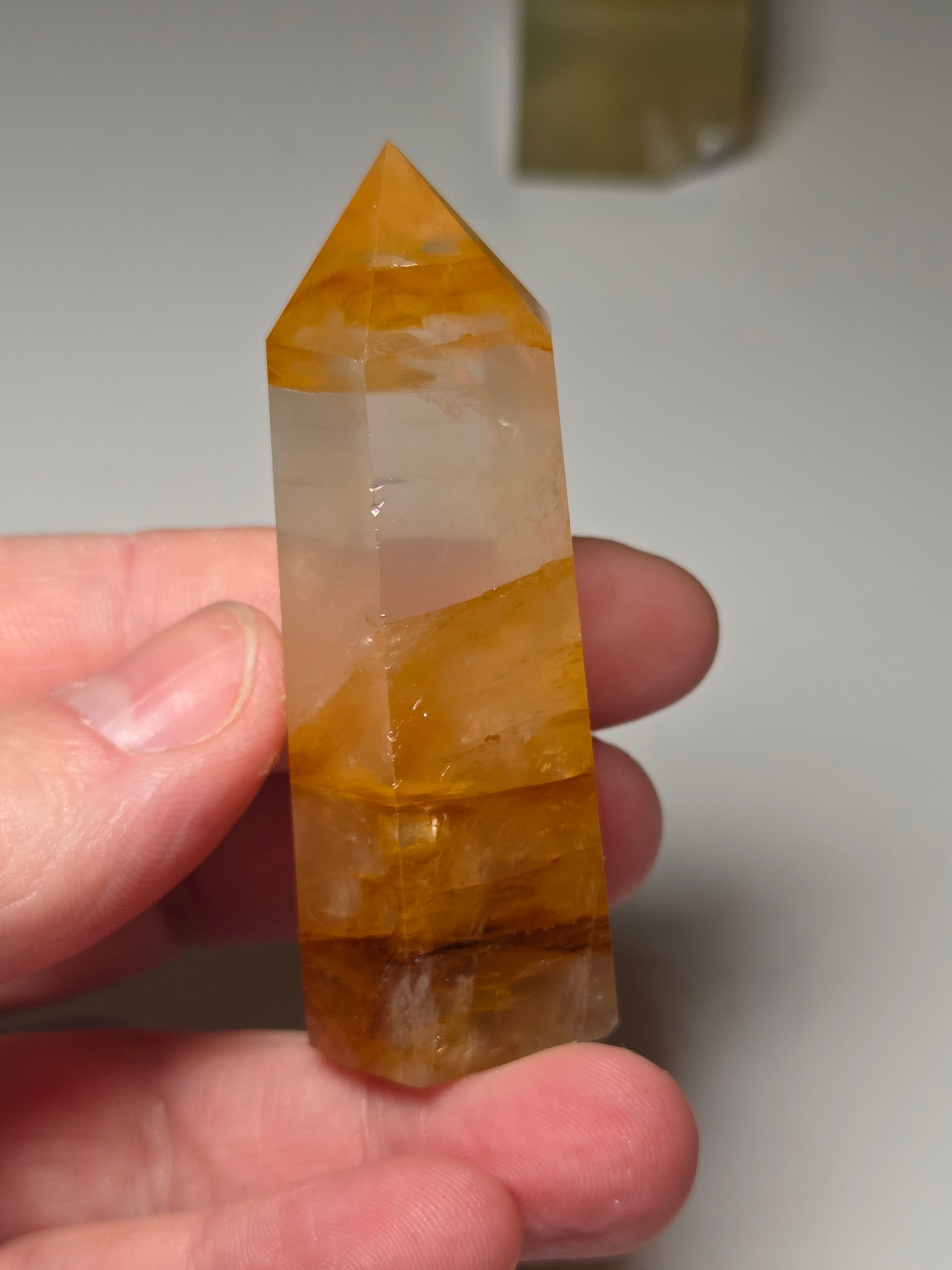 Grade AA Golden Healer crystal tower