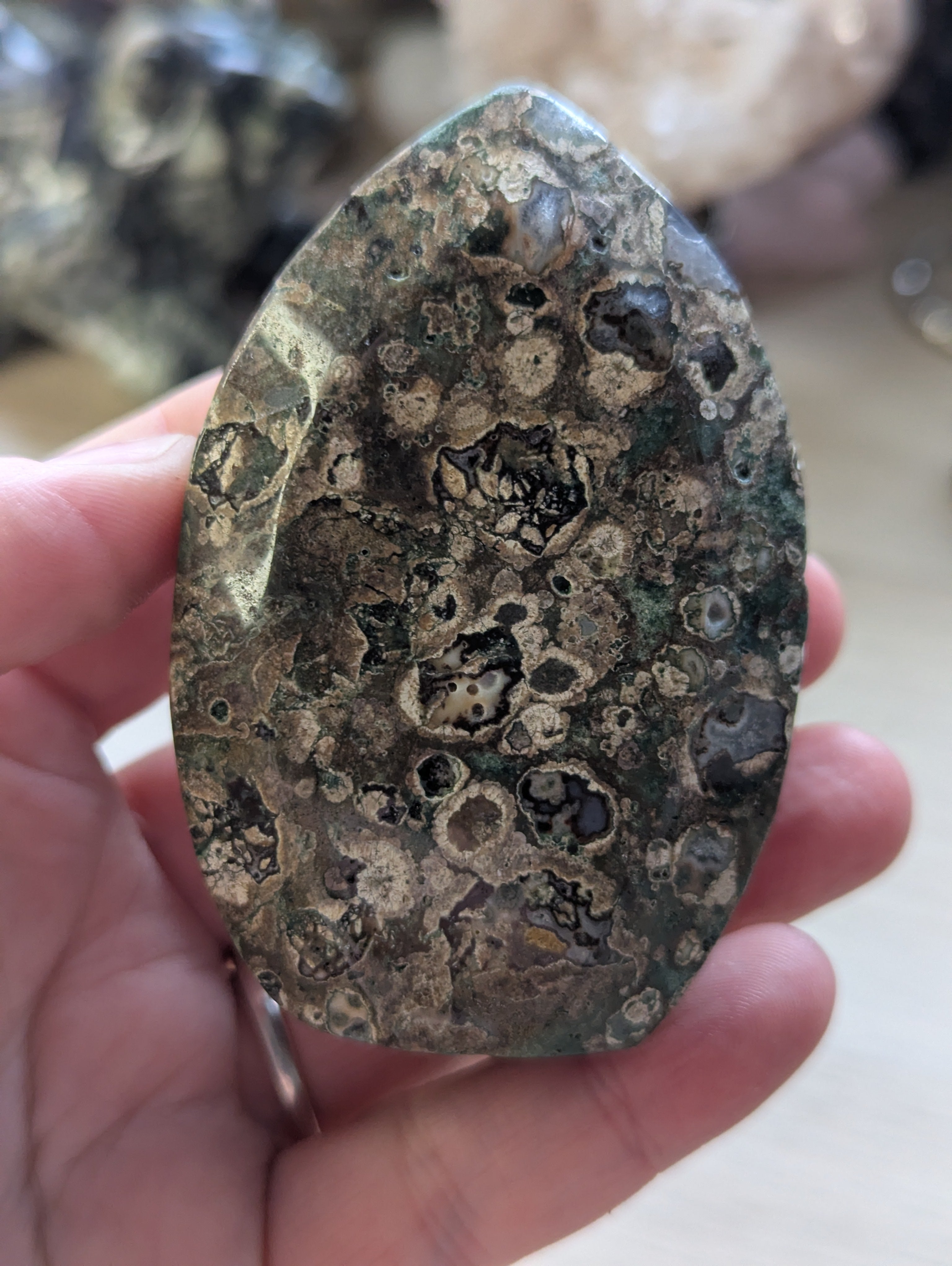 Thousand Eye Jasper Tear drop