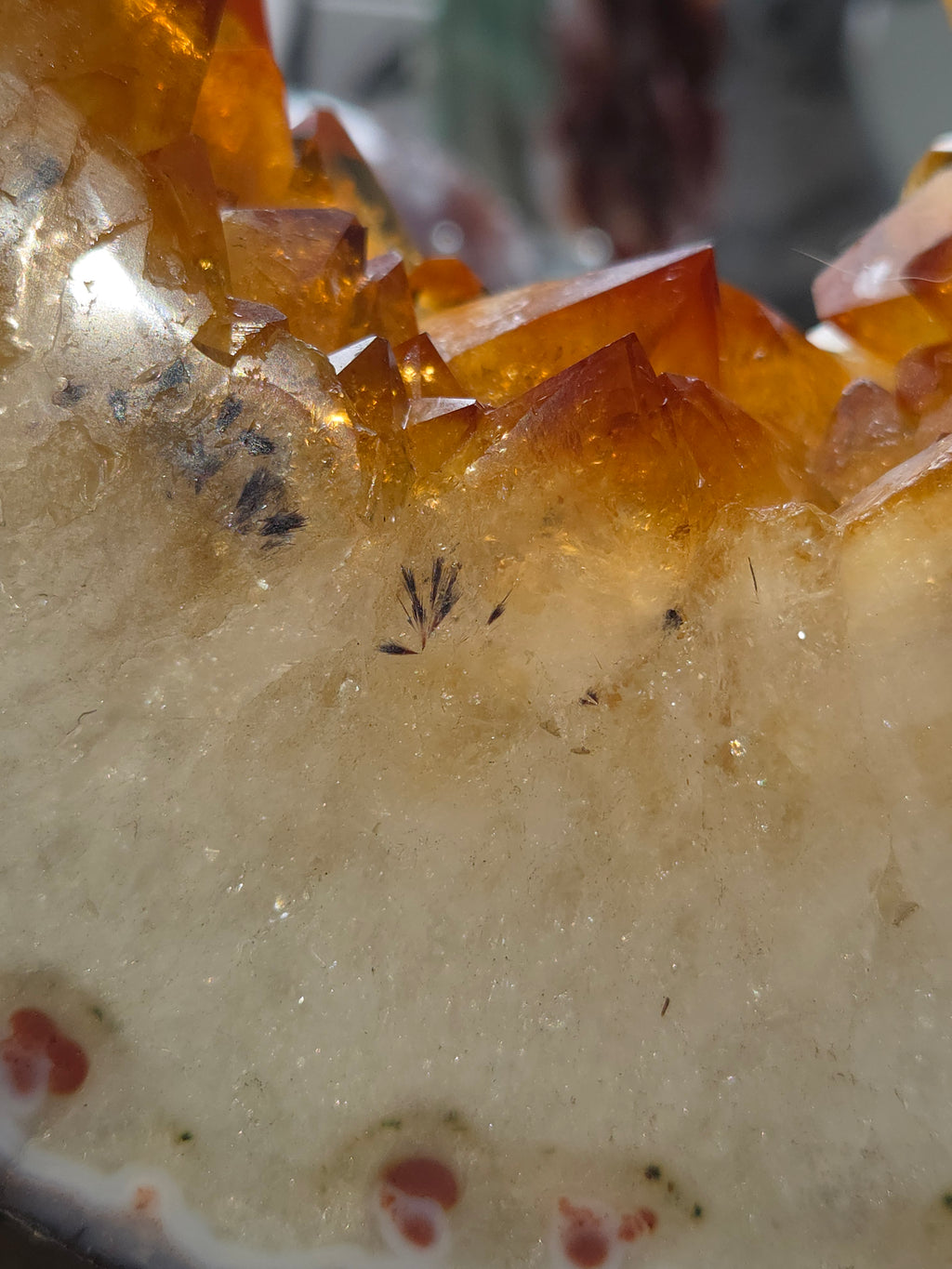 Stunning Citrine crystal portal